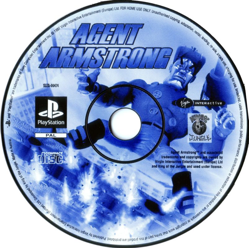 Agent Armstrong cover or packaging material MobyGames