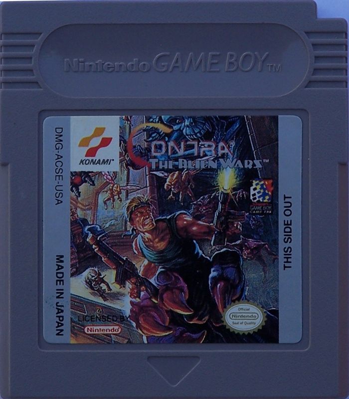 Media for Contra III: The Alien Wars (Game Boy)