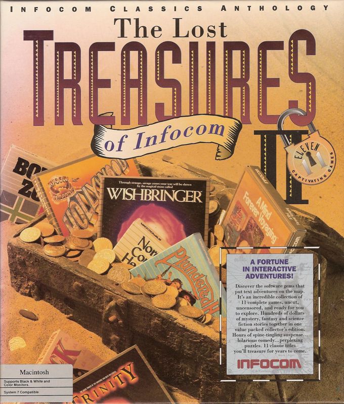 Front Cover for The Lost Treasures of Infocom II (Macintosh)