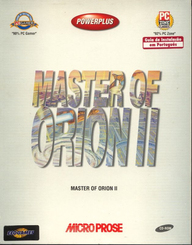 Front Cover for Master of Orion II: Battle at Antares (DOS and Windows) (Powerplus release)