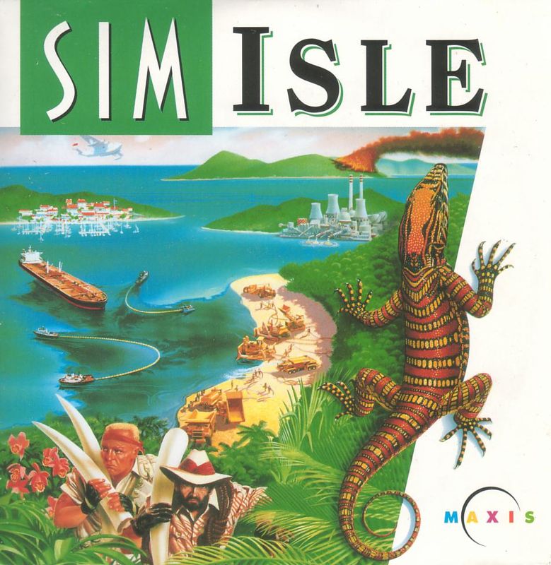 Other for SimIsle: Missions in the Rainforest (DOS): CD Sleeve - Front