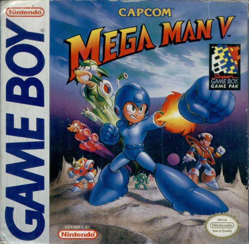 Front Cover for Mega Man V (Game Boy)