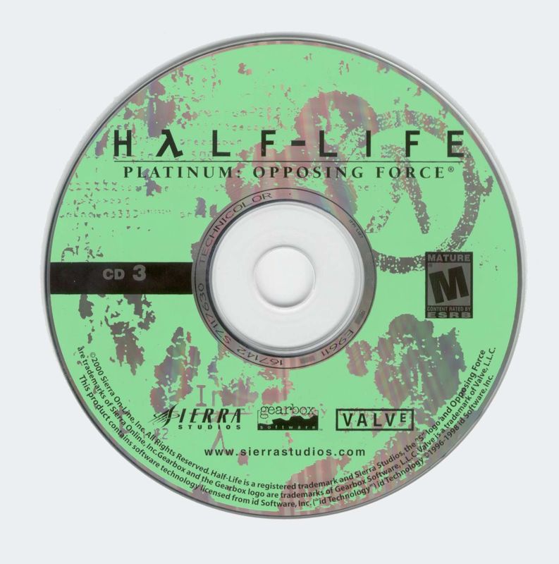 Media for Half-Life: Platinum (Windows): Half-Life: Opposing Force