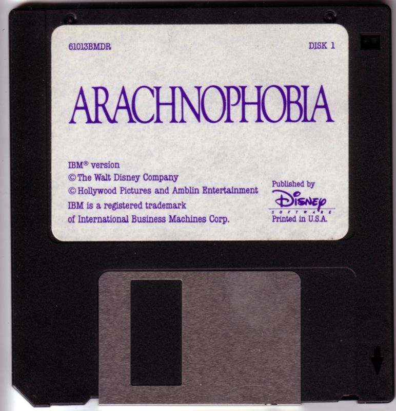 Media for Arachnophobia (DOS): 3.5" Floppy - Disk 1