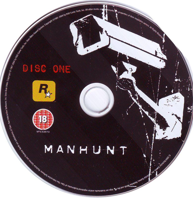 Media for Manhunt (Windows): Disc 1