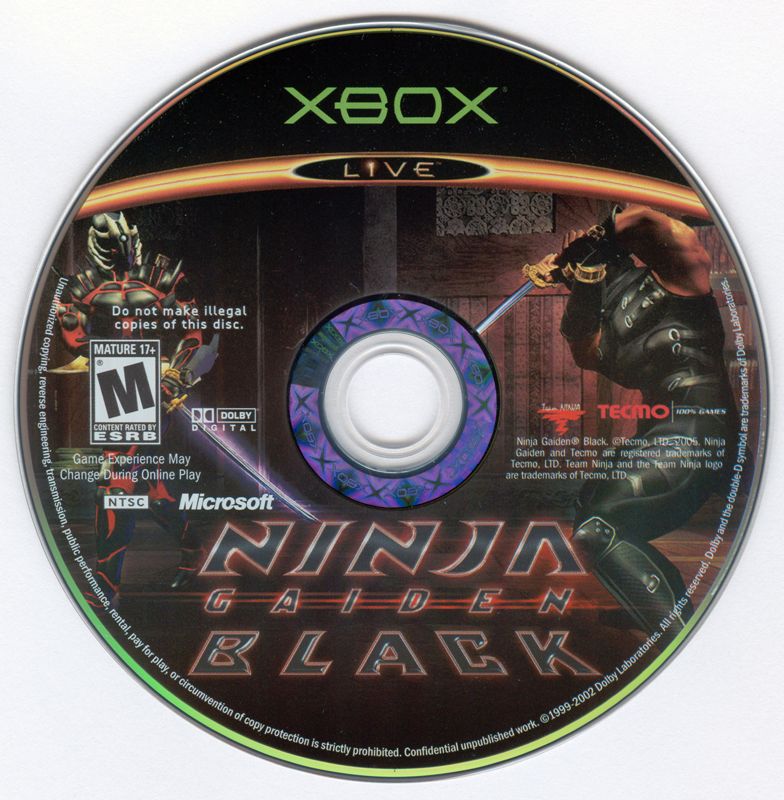 Media for Ninja Gaiden Black (Xbox)