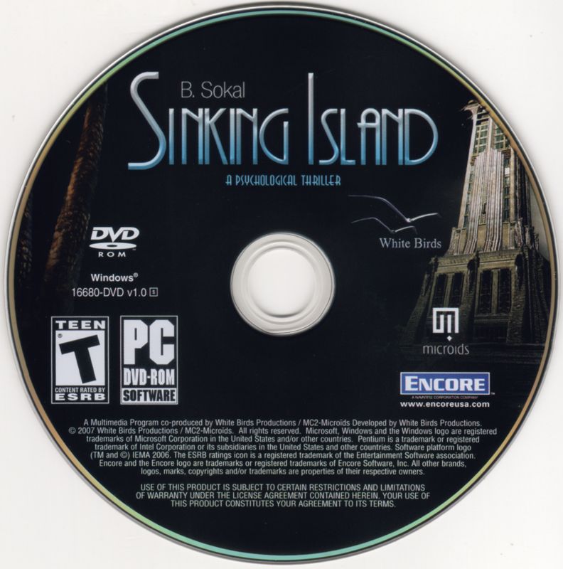Media for Sinking Island (Windows)