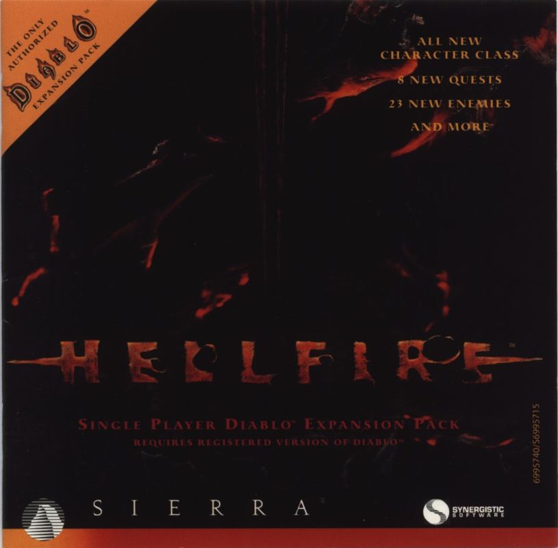 Other for Hellfire (Windows): Jewel Case - Front