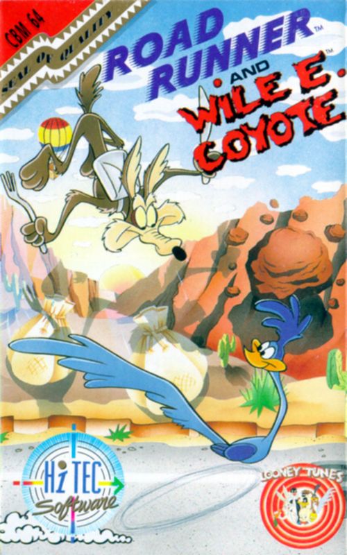 Front Cover for Road Runner and Wile E. Coyote (Commodore 64)