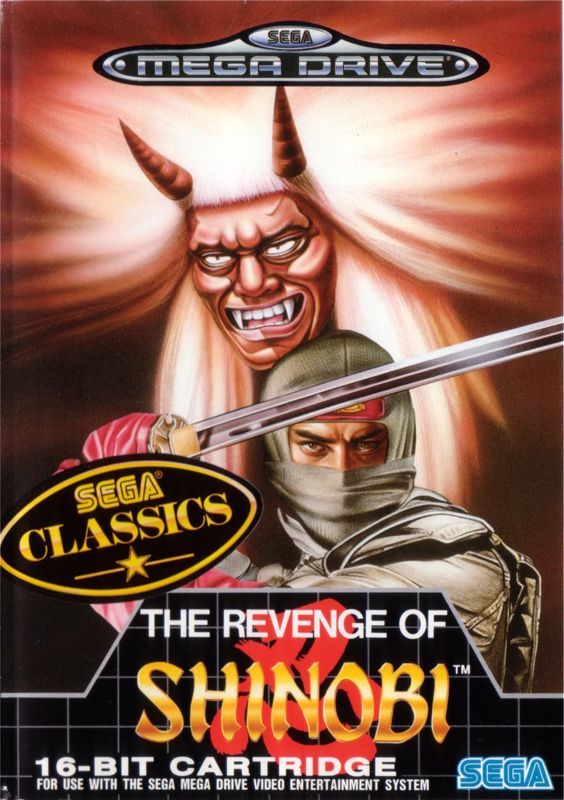 Front Cover for The Revenge of Shinobi (Genesis) (SEGA Classics)