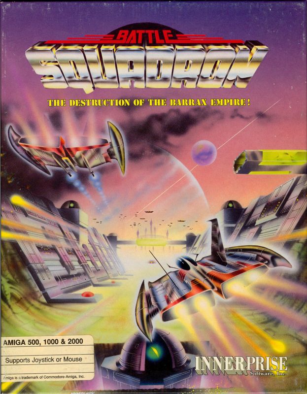 Front Cover for Battle Squadron (Amiga)