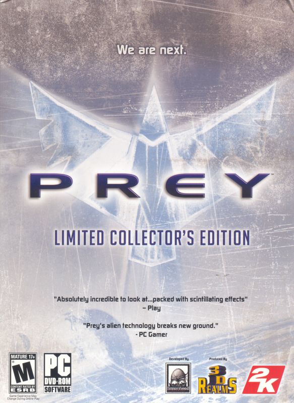 Front Cover for Prey (Limited Collector's Edition) (Windows)
