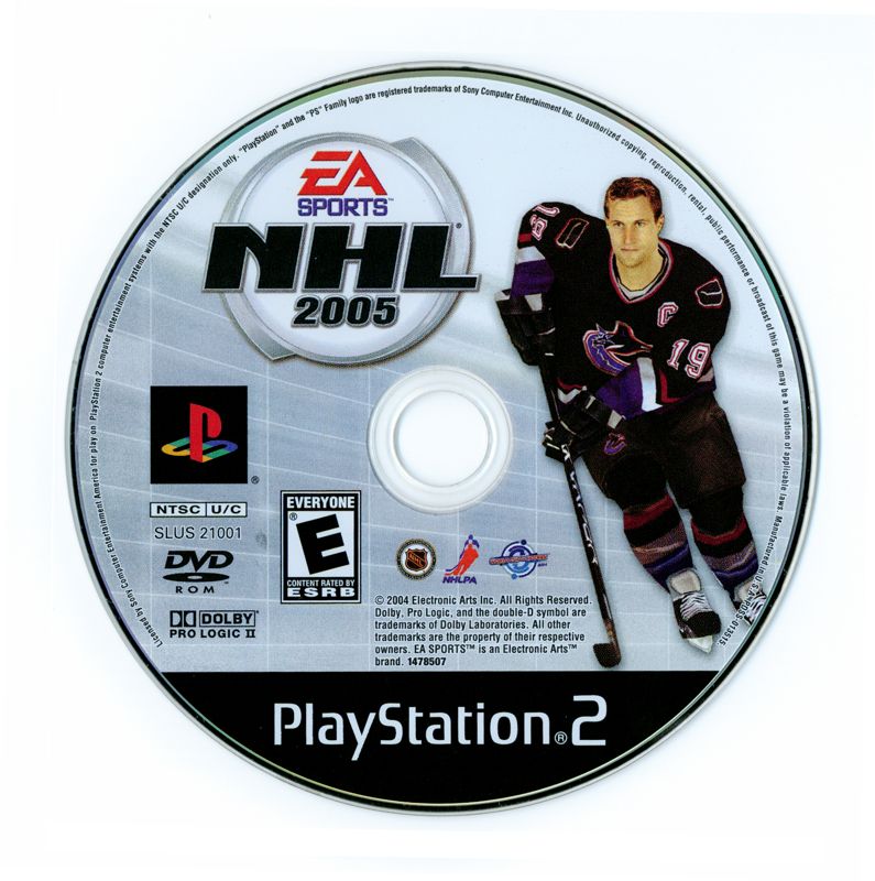 Media for NHL 2005 (PlayStation 2)