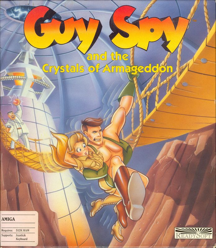 Front Cover for Guy Spy and the Crystals of Armageddon (Amiga)