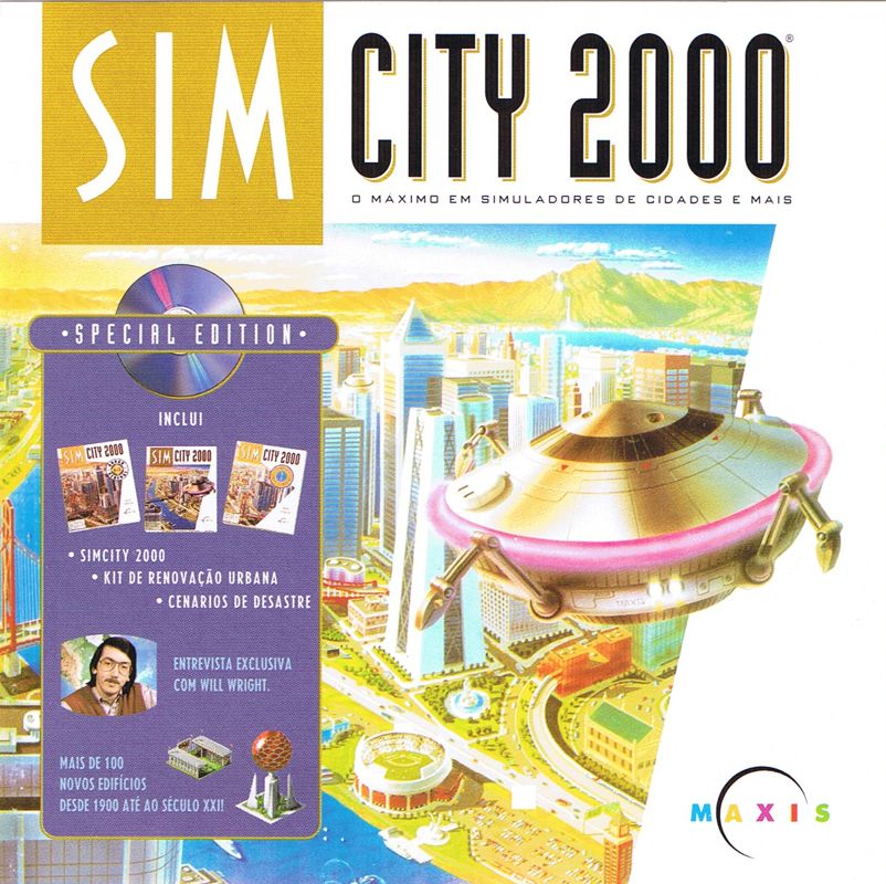 Other for SimCity 2000: CD Collection (DOS and Windows and Windows 3.x) (EA Classics release): Jewel Case - Front