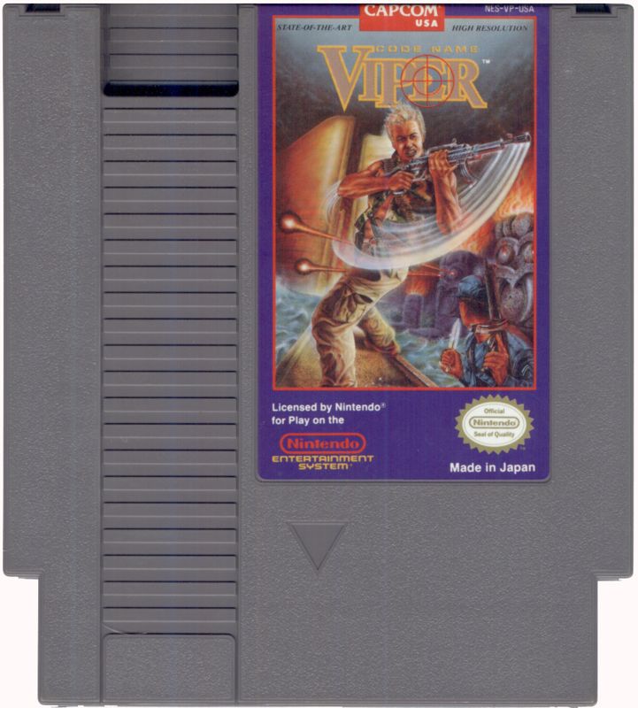 Media for Code Name: Viper (NES)