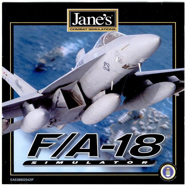 Other for Jane's Combat Simulations: F/A-18 Simulator (Windows): Jewel Case - Front