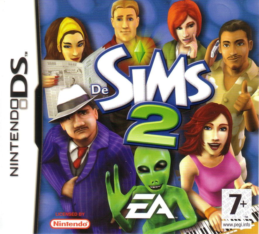 Front Cover for The Sims 2 (Nintendo DS)