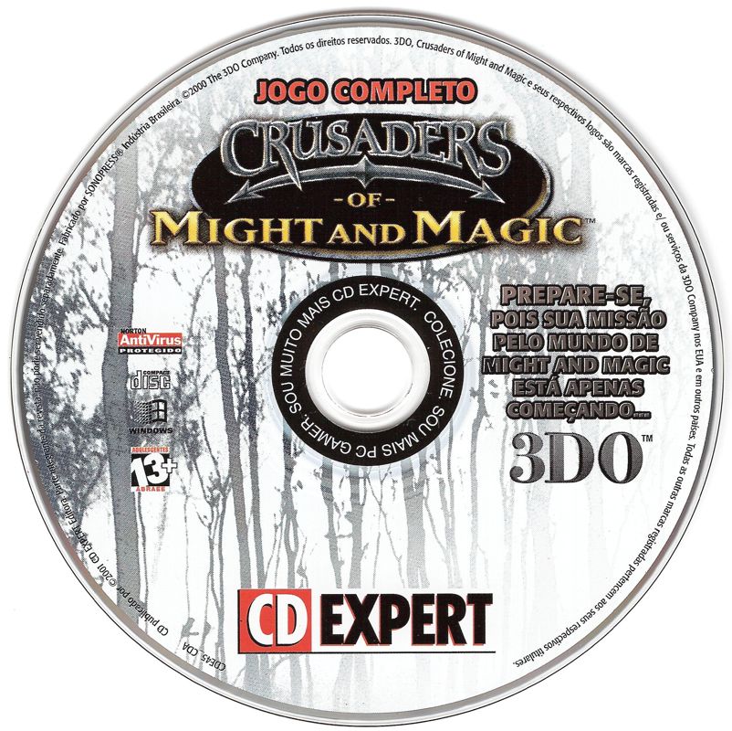 Media for Crusaders of Might and Magic (Windows) (CD Expert covermount)