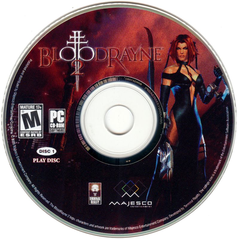 Media for BloodRayne 2 (Windows): Disc 1/4