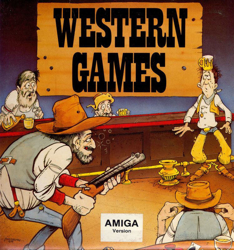 Front Cover for Western Games (Amiga)