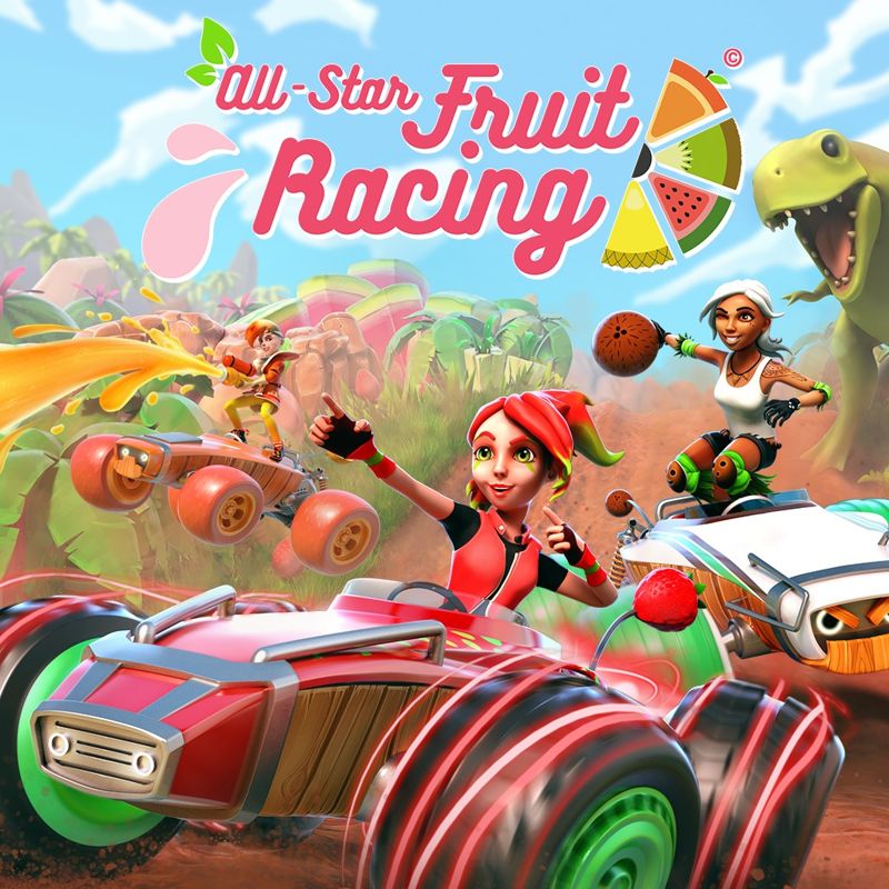 Front Cover for All-Star Fruit Racing (PlayStation 4) (download release)