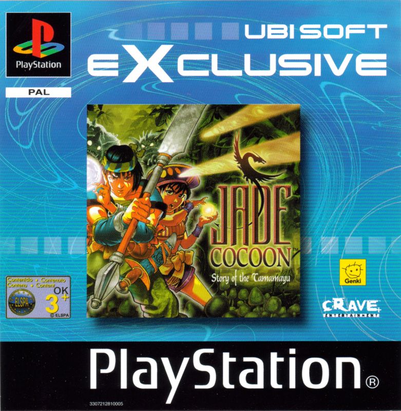 Front Cover for Jade Cocoon: Story of the Tamamayu (PlayStation) (Ubisoft eXclusive release)