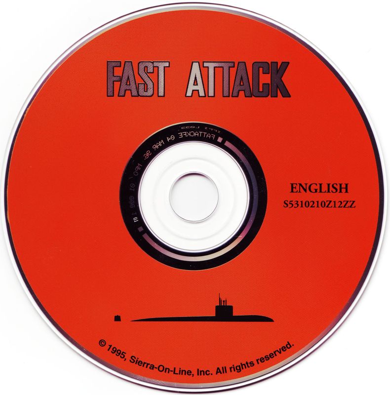 Media for Fast Attack: High Tech Submarine Warfare (DOS)