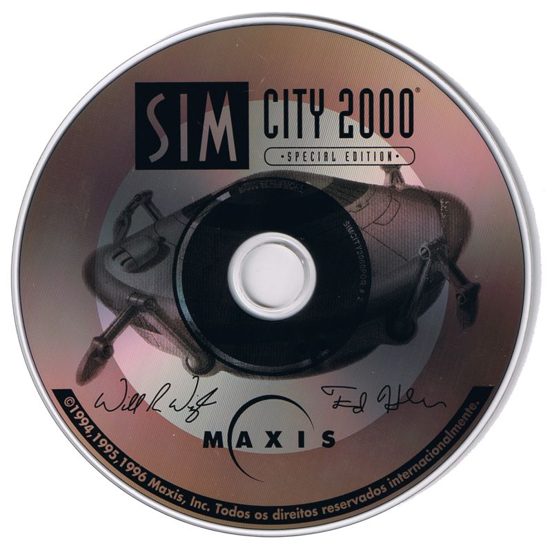 Media for SimCity 2000: CD Collection (DOS and Windows and Windows 3.x) (EA Classics release)