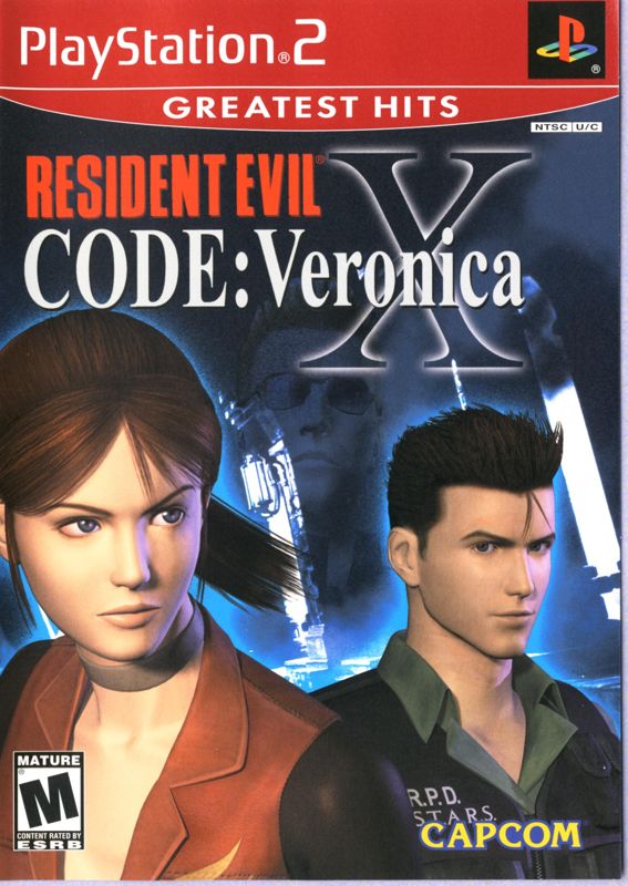 Front Cover for Resident Evil: Code: Veronica X (PlayStation 2) (Greatest Hits Release)