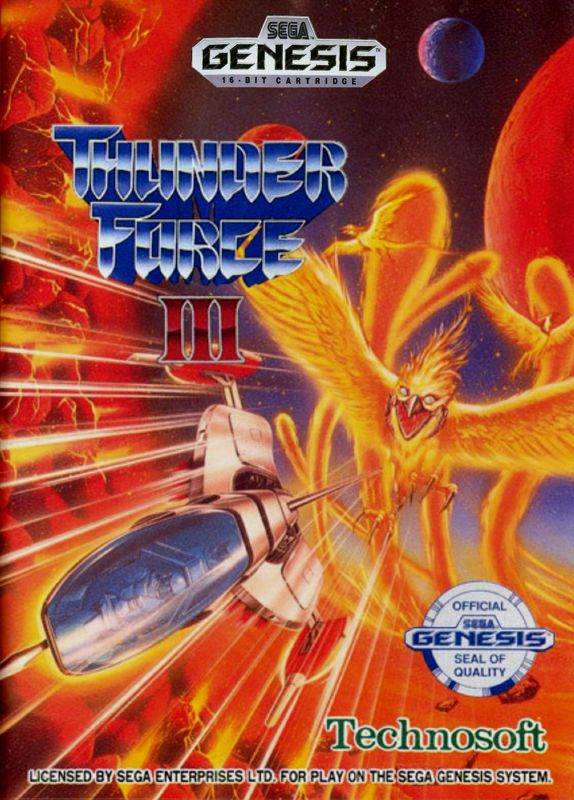 Front Cover for Thunder Force III (Genesis)