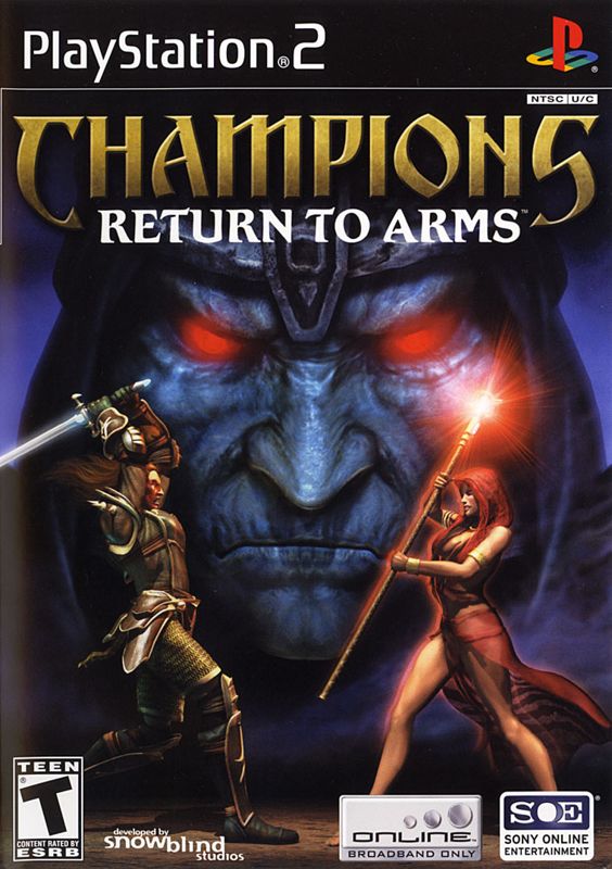 Front Cover for Champions: Return to Arms (PlayStation 2)