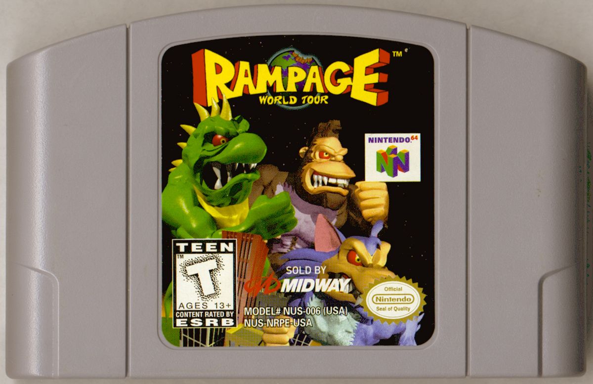 Media for Rampage World Tour (Nintendo 64)