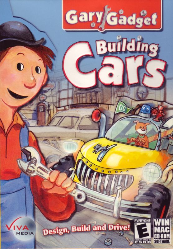Front Cover for Gary Gadget: Building Cars (Macintosh and Windows)