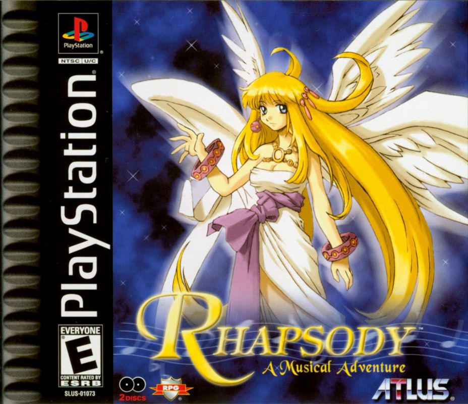 Front Cover for Rhapsody: A Musical Adventure (PlayStation)