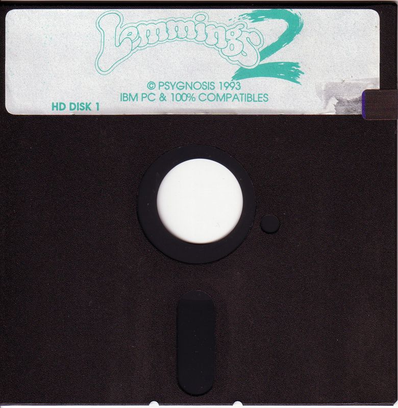 Media for Lemmings 2: The Tribes (DOS): Disk 1/2