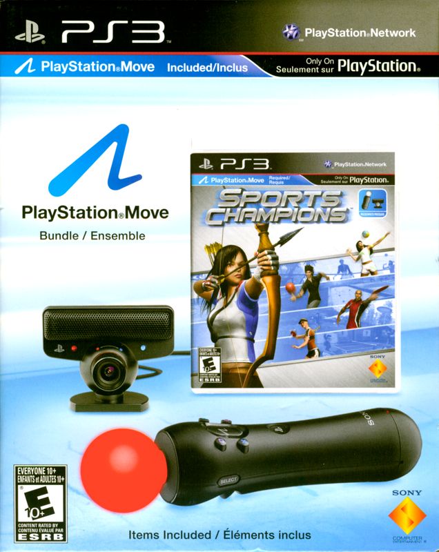 Front Cover for Sports Champions (PlayStation 3) (Bundled with PlayStation Move)