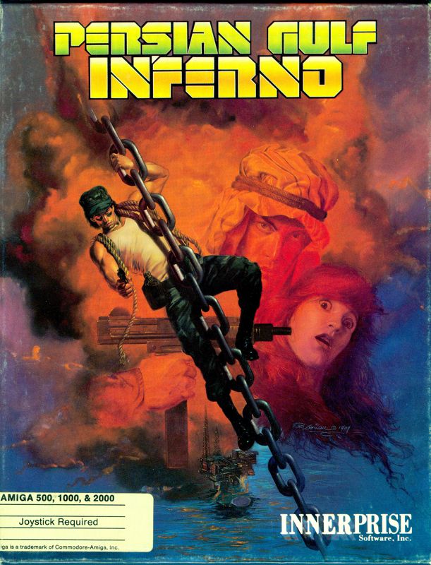Front Cover for Persian Gulf Inferno (Amiga)