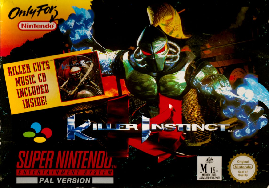 Front Cover for Killer Instinct (SNES)
