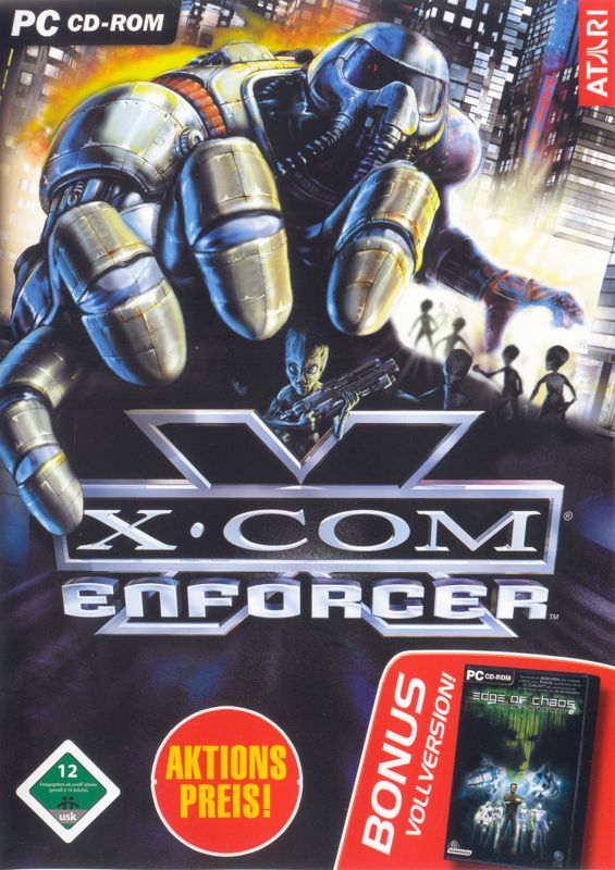 Front Cover for Atari TwinPack: X-COM Enforcer and Independence War 2: Edge of Chaos (Windows)
