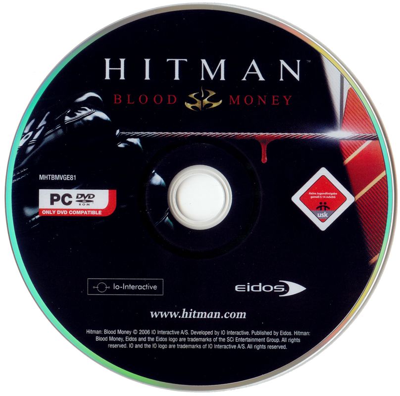 Media for Hitman: Blood Money (Collector's Edition) (Windows): Game DVD