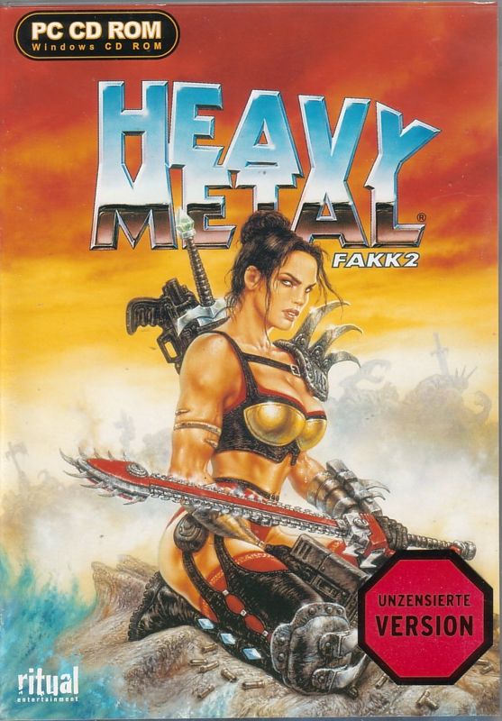 Front Cover for Heavy Metal: F.A.K.K. 2 (Windows) (uncensored version)