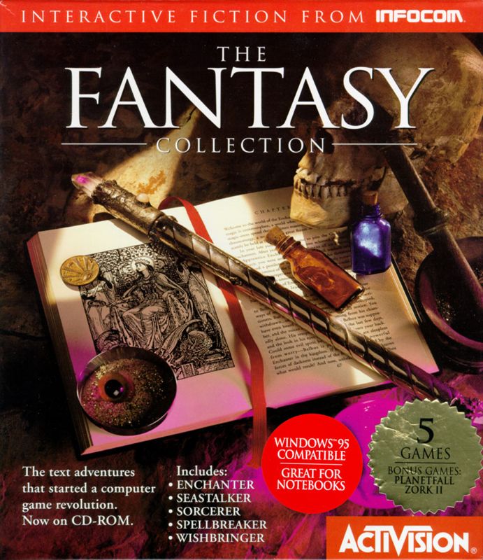 Front Cover for The Fantasy Collection (DOS and Macintosh)