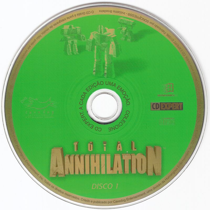 Media for Total Annihilation (Windows) (CD Expert covermount): Disc 1