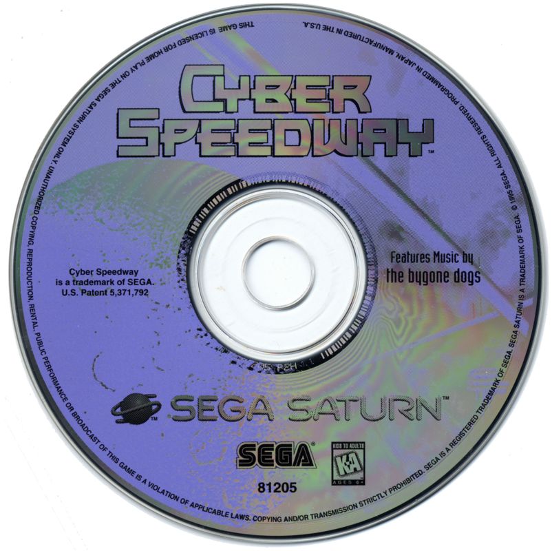 Media for Cyber Speedway (SEGA Saturn)