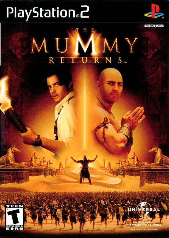 Front Cover for The Mummy Returns (PlayStation 2)