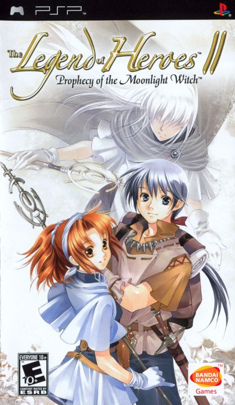 Front Cover for The Legend of Heroes II: Prophecy of the Moonlight Witch (PSP)