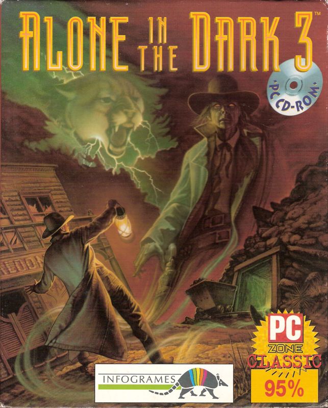 Front Cover for Alone in the Dark 3 (DOS)