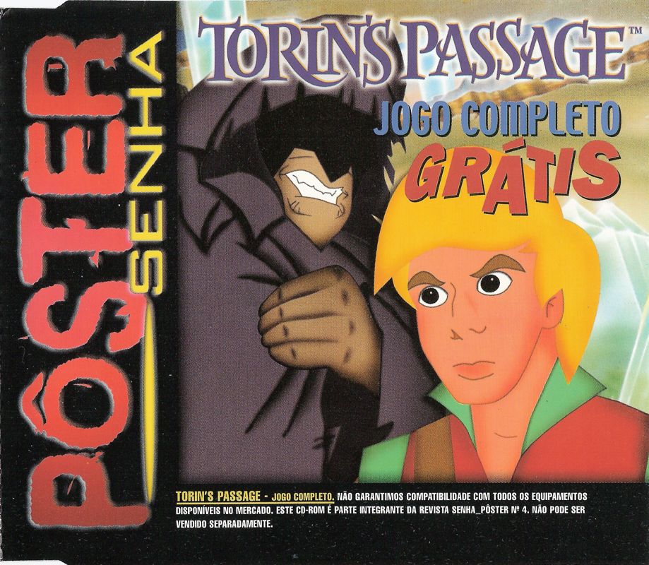 Front Cover for Torin's Passage (DOS and Windows and Windows 3.x) (Senha Pôster covermount)