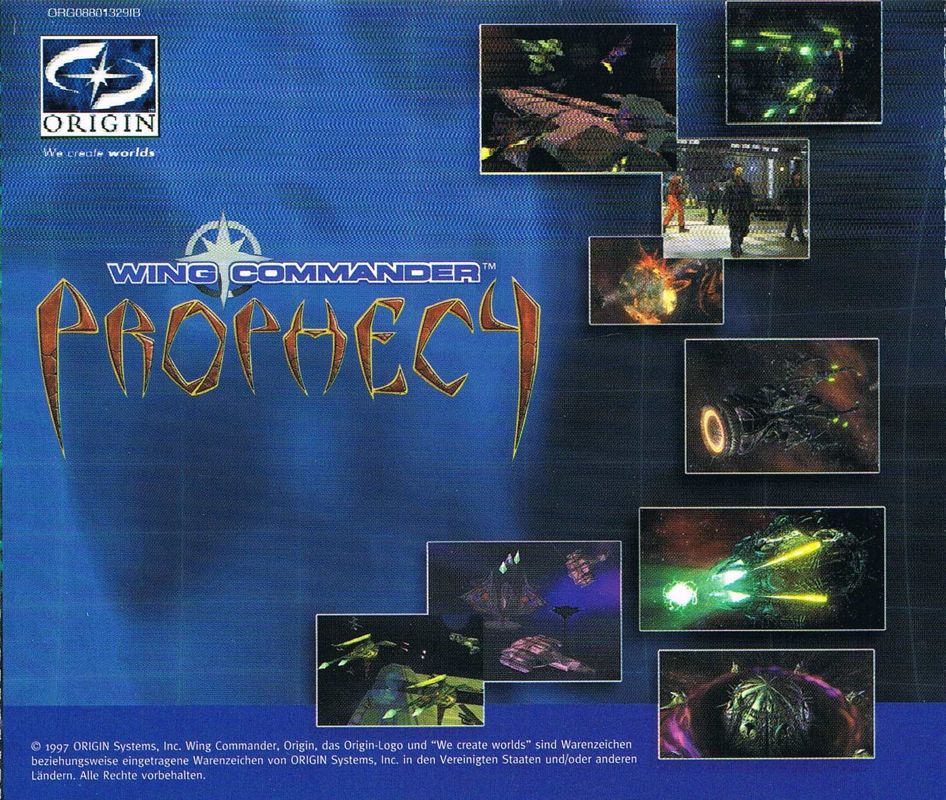 Other for Wing Commander: Prophecy (Windows): Jewel Case - Back